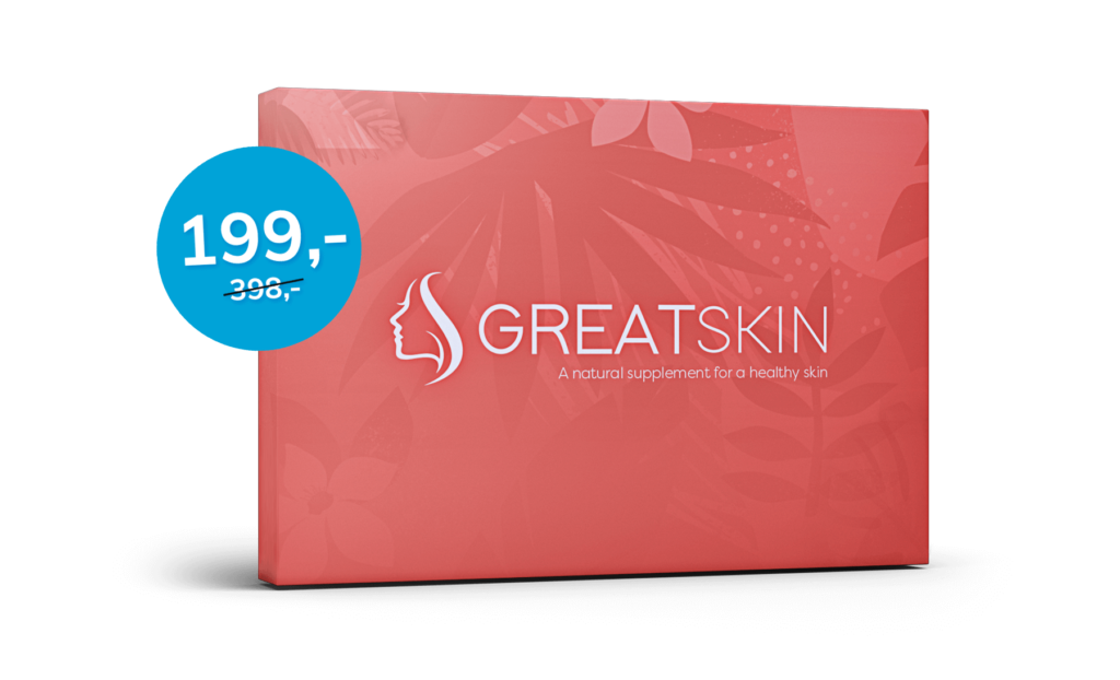 Få -50% på GreatSkin for frisk og spenstig hud!